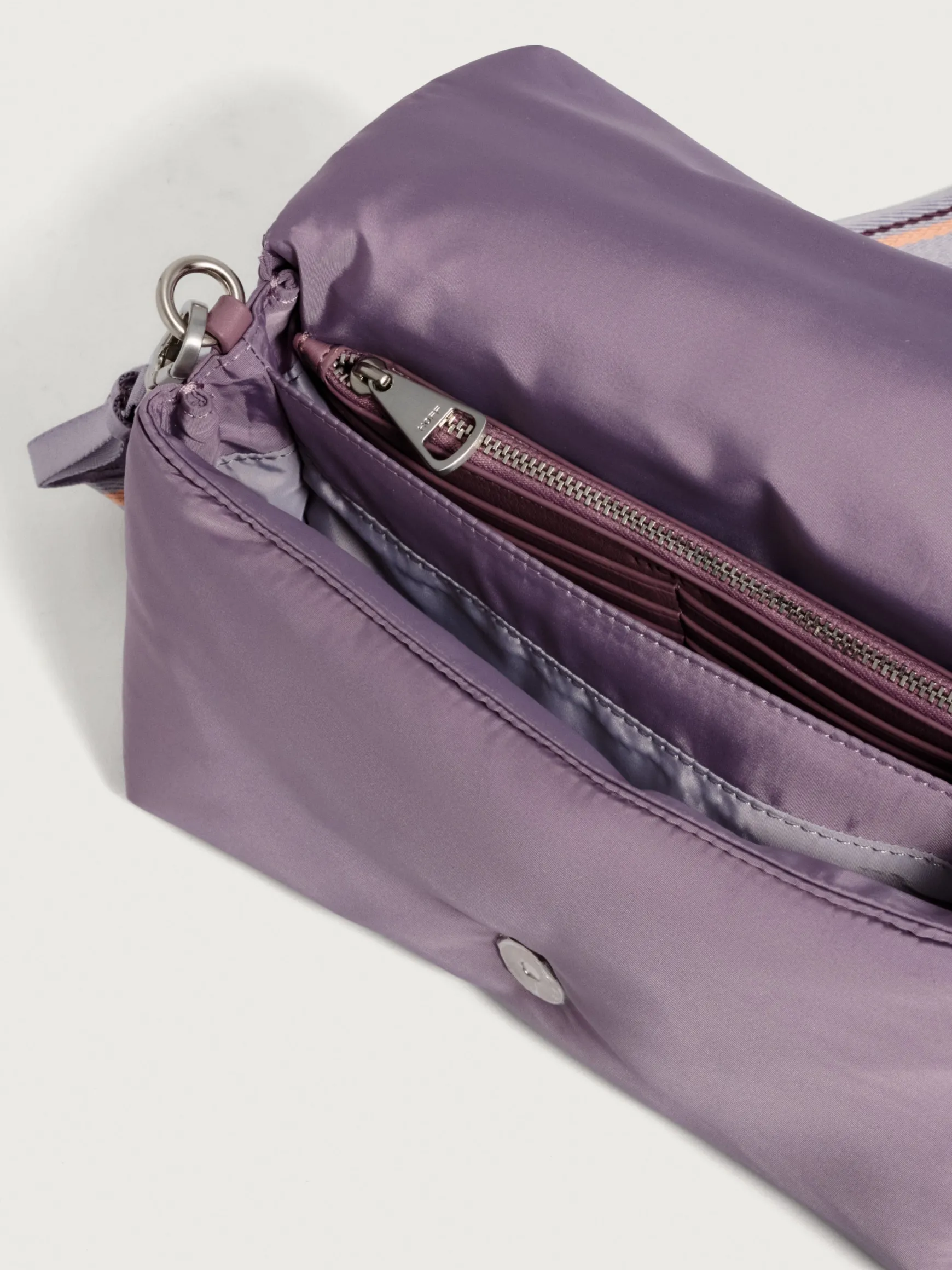 BANDOLERA EVEREST NYLON MORADO