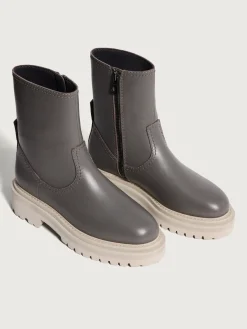 BOTA PIEL OFFICE GRIS