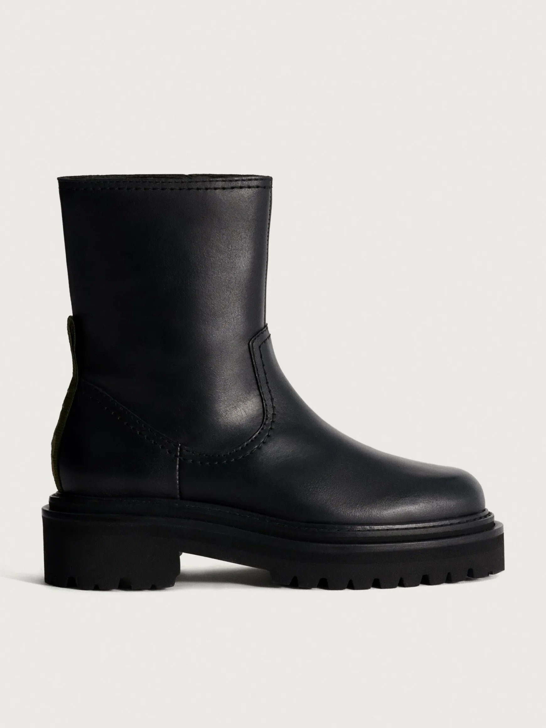 BOTA PIEL OFFICE NEGRO