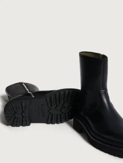 BOTA PIEL OFFICE NEGRO