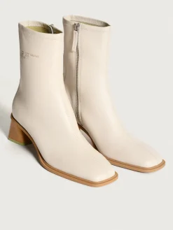 BOTÍN TACÓN DATE OFF WHITE