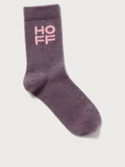CALCETÍN CASHMERE MORADO
