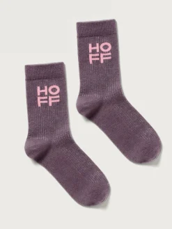 CALCETÍN CASHMERE MORADO