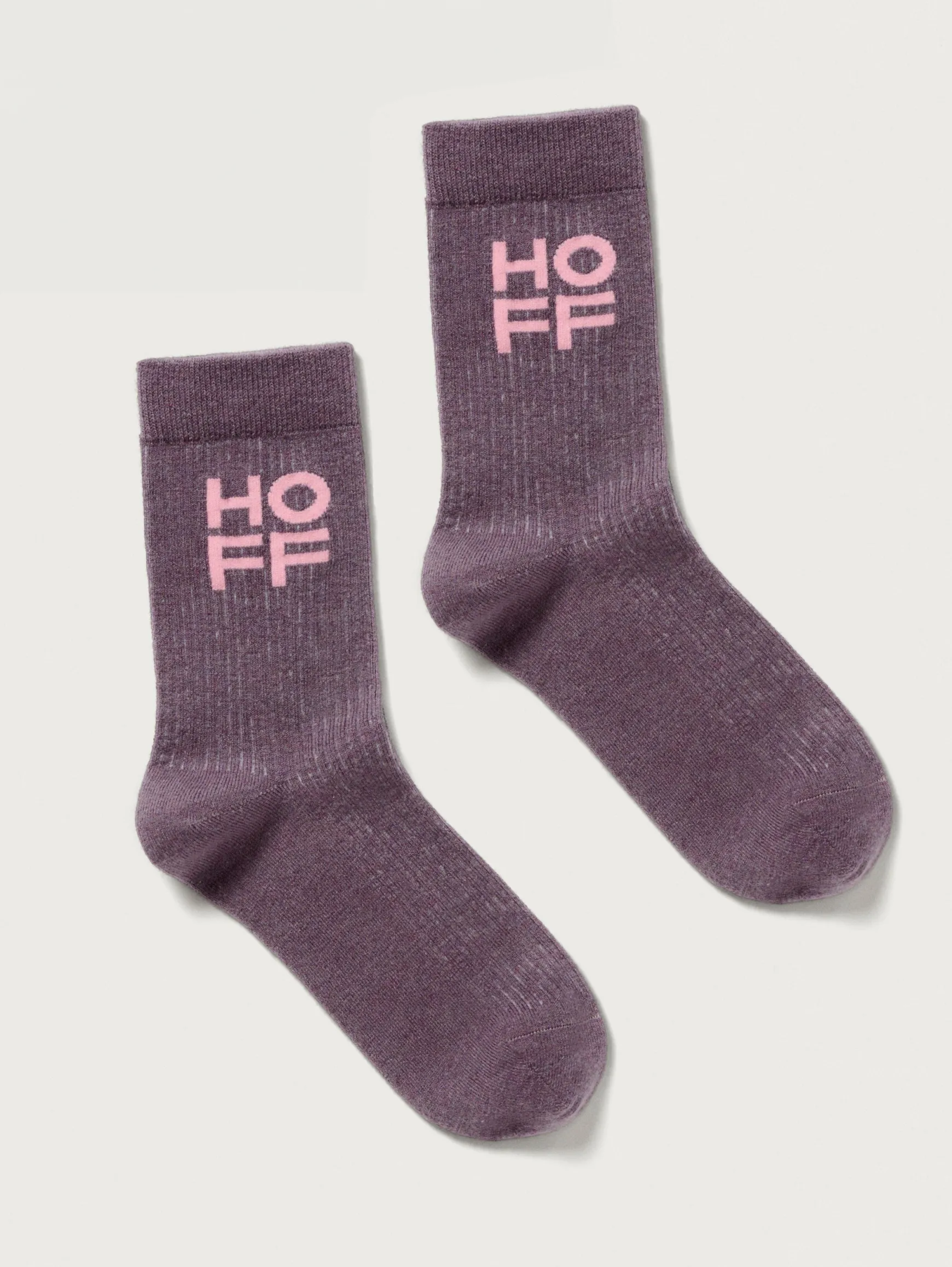 CALCETÍN CASHMERE MORADO
