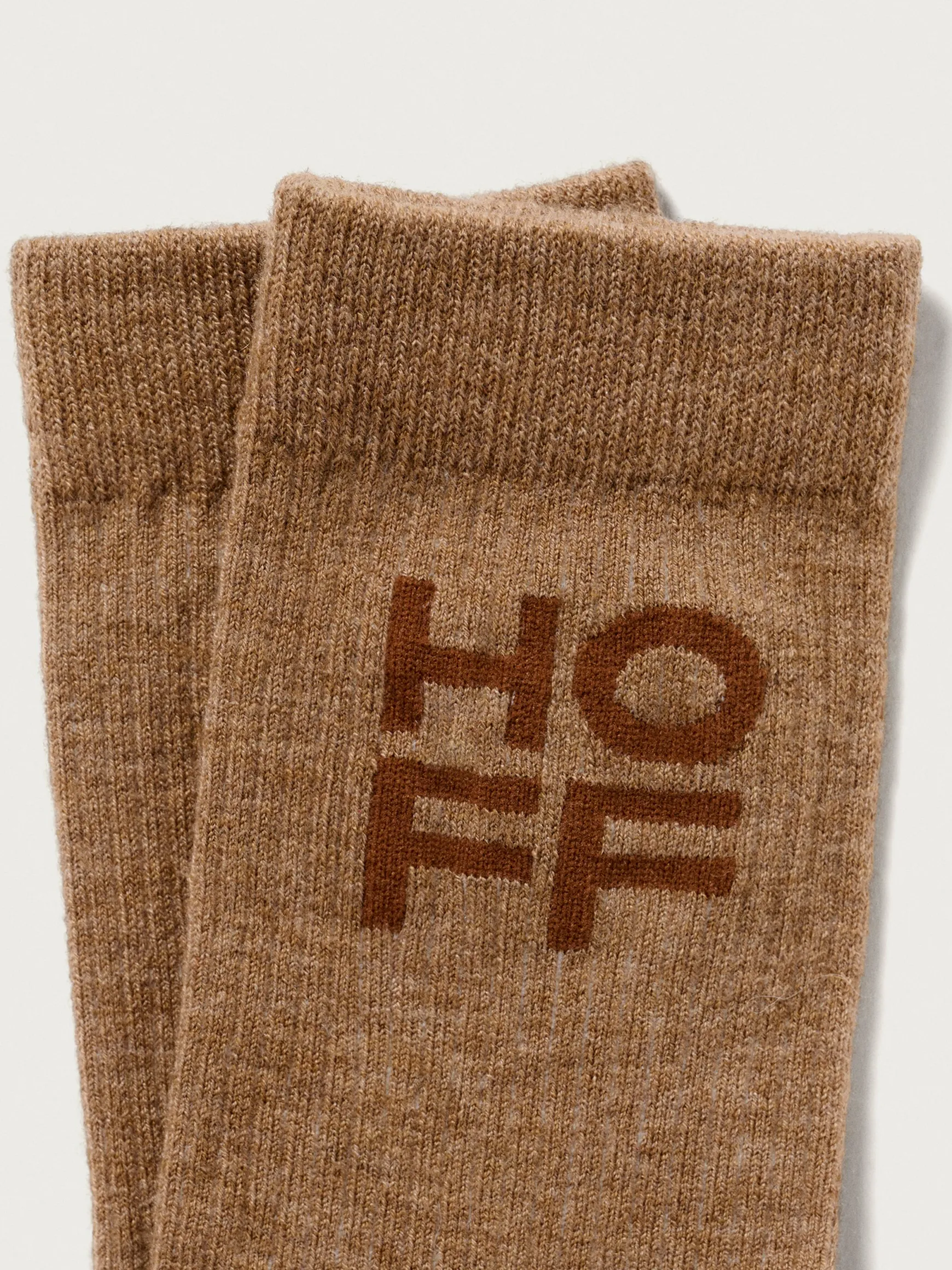 CALCETÍN CASHMERE TAUPE