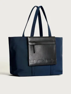 SHOPPER NYLON DAILY AZUL MARINO