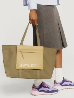 SHOPPER NYLON DAILY CAQUI
