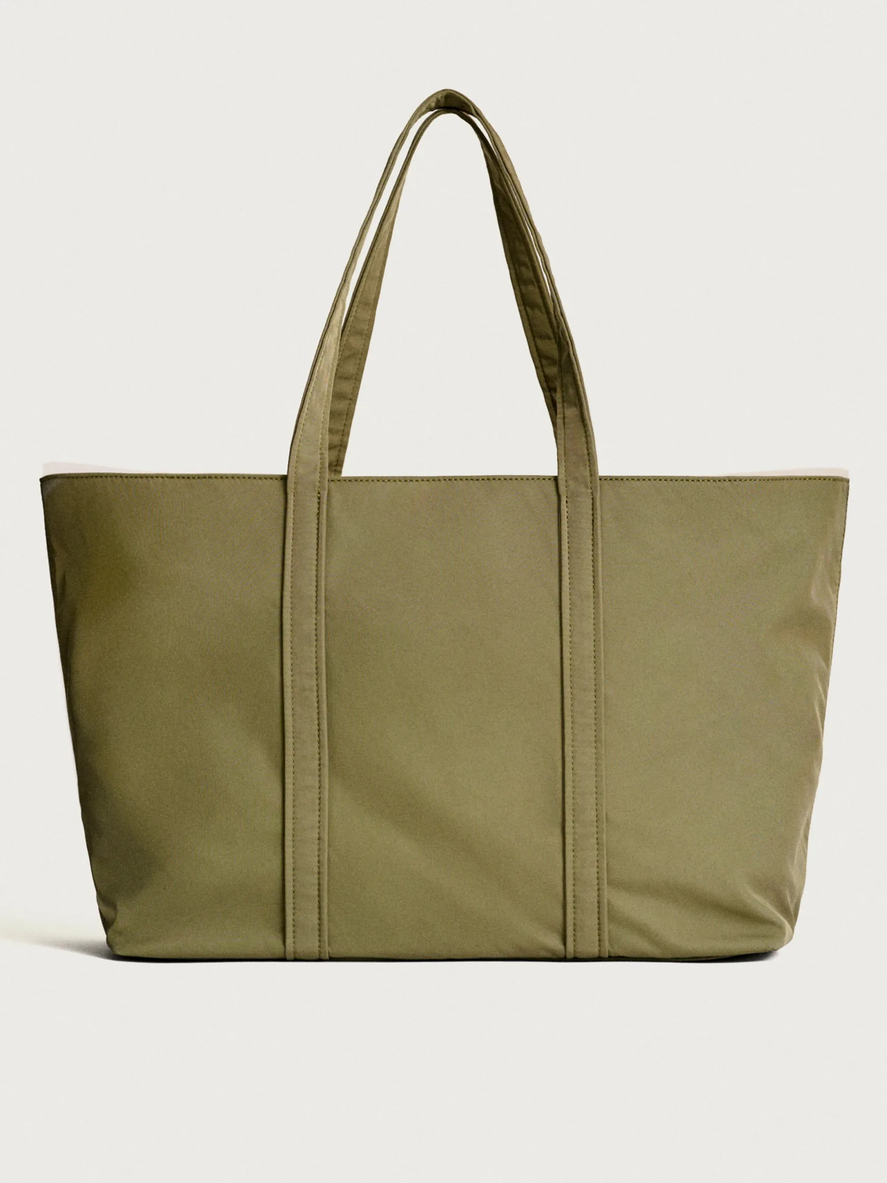 SHOPPER NYLON DAILY CAQUI